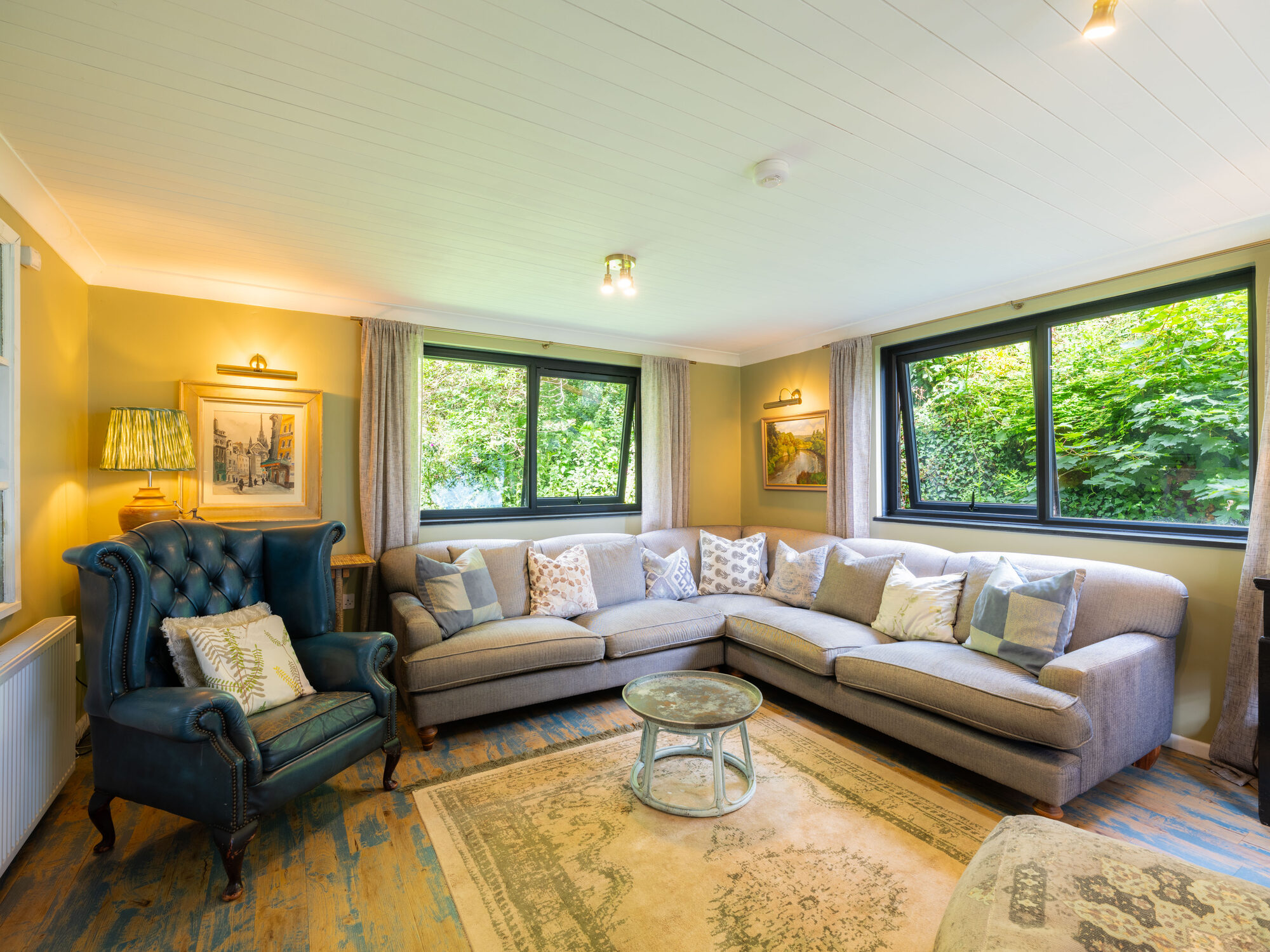 Living room at Carne Haven